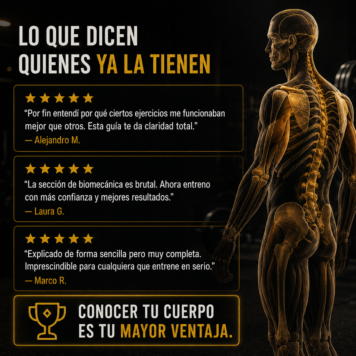 La Biblia del Fitness + Biomecánica